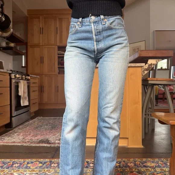 vintage 501xx Levis 501 USA made fit like 25 - Picture 3 of 10